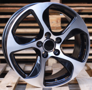 RACINGLINE R17x7.5 5X100 ET 40 66.5 BK742 Black Polished (MB) For AUD