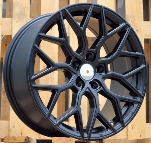 RACINGLINE R18x8 5X114.3 ET 40 73.1 B5812 Black Half Matt (BLHM) For RACIN (P) (Style Vossen)