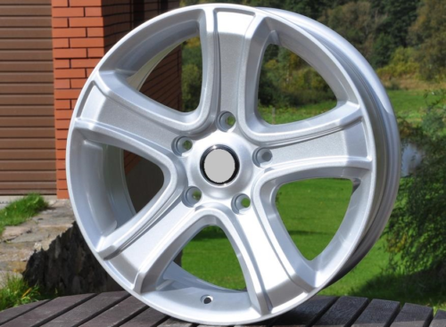 RACINGLINE R17x7.5 5X130 ET 55 71.6 BK258 Silver (SI) For VW