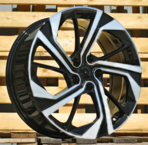 RACINGLINE R19x7.5 5X114.3 ET 45 66.1 D1981 Black Polished (MB) For NISS (Z3) (Qashqai NEW Model)