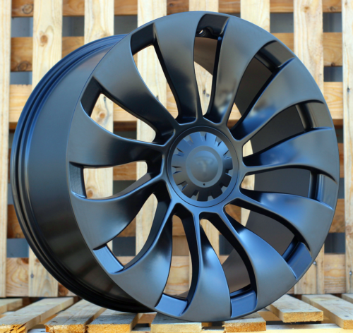RACINGLINE R20x9 5X114.3 ET 34 64.1 YS214 Black Half Matt (BLHM) For TESLA (K4+K2+P) (HYBRID FORGED (Model 3)