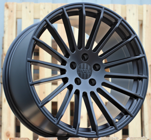 HAXER R20x9.5 5X120 ET 38 74.1 A1227 (HX010) Black Matt (BM) For HAXER (P) (Rear+Front (NEW CAP)