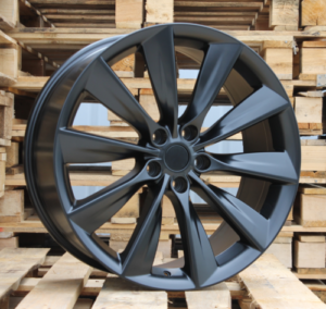 RACINGLINE R21x9 5X120 ET 40 64.1 B1385 Black Half Matt (BLHM) For RACIN (Z2) (TESLA Front+Rear)