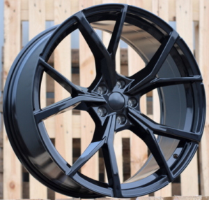 RACINGLINE R19x8 5X112 ET 41 57.1 B5801 (FBX256) Black (BL) For VW (Z5) (HYBRID FORGED)