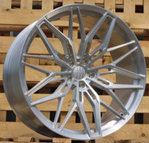 HAXER R21x10.5 5X112 ET 30 66.6 HXF02 Brush Silver (BS) For HAXER (K3) (FORGED (NEW Model)