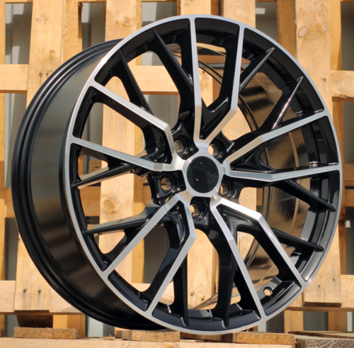 RACINGLINE R19x8 5X114.3 ET 40 60.1 B5137 Black Polished (MB) For LEX (K4)