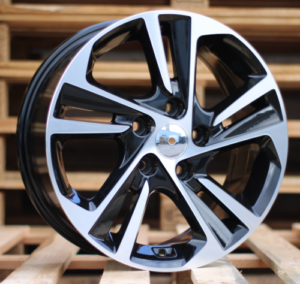 RACINGLINE R17x7 5X114.3 ET 45 67.1 B5210 (A5473) Black Polished (MB) For HYUND (P)