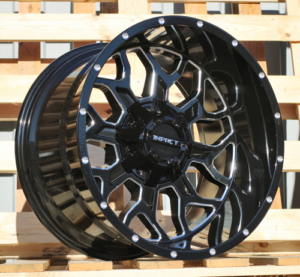 RACINGLINE R20x12 12X135/139 ET M44 106.1 B1526 Black (BL) For 4X4 (K3) (Milling)