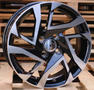 RACINGLINE R15x6 4X100 ET 40 54.1 I5417 Black Polished (MB) For TOYOT (K7)