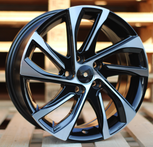 RACINGLINE R16x6.5 5X98 ET 39 58.1 B1514 Black Polished (MB) For RACIN (Z4) (For car FIAT)