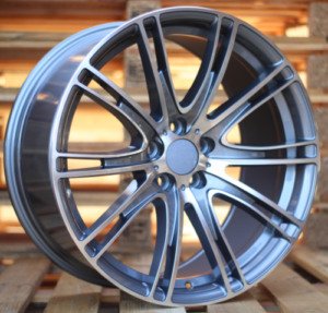 RACINGLINE R19x9.5 5X112 ET 39 66.6 BY599 (LJ599) Grey Polished (MG) For