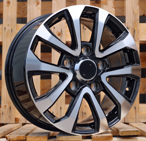 RACINGLINE R18x8 5X150 ET 60 110.5 B1156 Black Polished (MB) For TOYOT (K3)