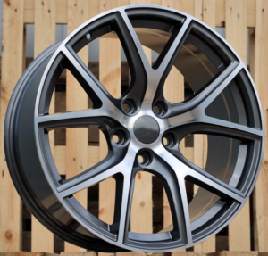 RACINGLINE R20x9 5X127 ET 35 71.5 B5315 (BY1317) Grey Polished (MG) For JEEP (Z2)