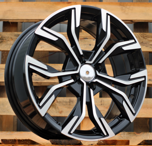 RACINGLINE R15x6.5 4X100 ET 37 60.1 B5920 Black Polished (MB) For RENAU (R)