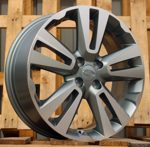 RACINGLINE R17x6.5 4X100 ET 43 60.1 L2093 Grey Polished (MG) For RACIN (K3)