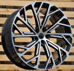RACINGLINE R19x8.5 5X112 ET 32 66.5 I0337 Black Polished (MB) For AUD (P2) (Audi A8)