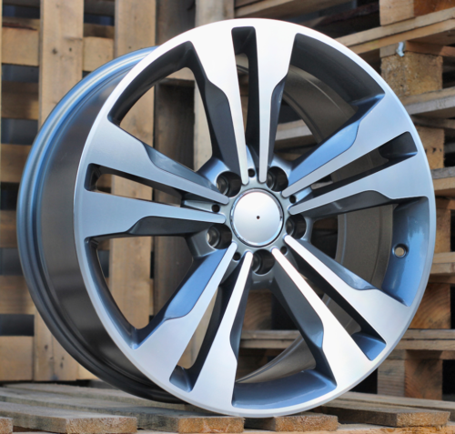 RACINGLINE R17x7.5 5X112 ET 44 66.6 BK754 (FR936/QC1106) Grey Polished (MG) For MER (P1+K7)