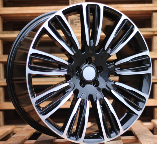 RACINGLINE R22x9.5 5X120 ET 49 72.6 XE136 (BYD1292) Black Polished (MB) For LAND (Z4)