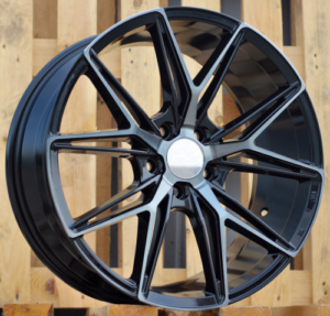 HAXER R18x8 5X114.3 ET 40 73.1 Y0036 Black+Tinted Face (BLTF) For HAXER (K4)