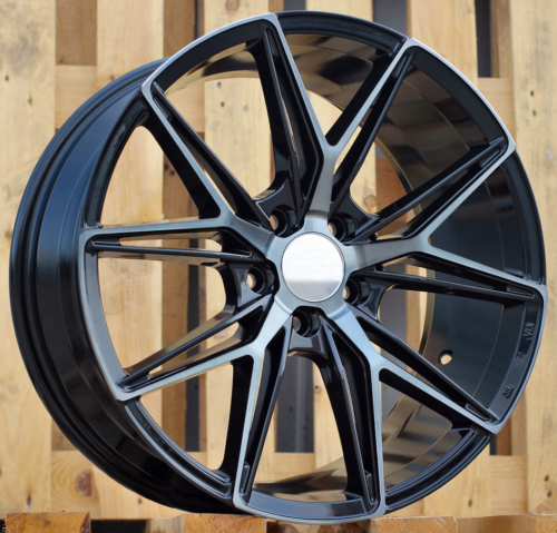 HAXER R18x8 5X114.3 ET 40 73.1 Y0036 Black+Tinted Face (BLTF) For HAXER (K4)