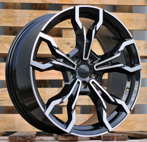 RACINGLINE R19x8 5X112 ET 27 66.6 I5596 Black Polished (MB) For  (Z5+K8) (X3)