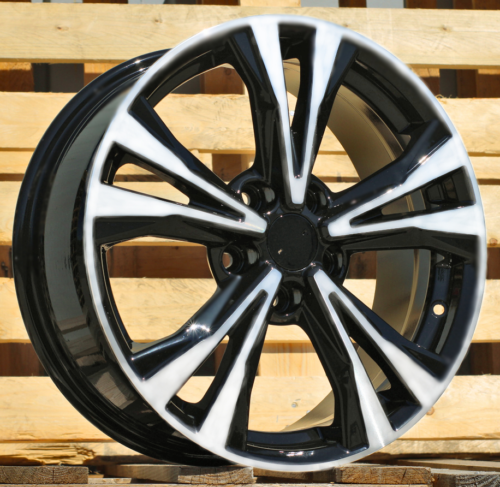 RACINGLINE R18x7 5X114.3 ET 40 66.1 A5832 Black Polished (MB) For NISS (P)