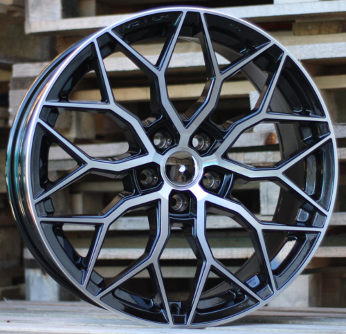 RACINGLINE R19x8.5 5X114.3 ET 40 73.1 H4101 (BY1920) Black Polished (MB) For RACIN (Z4) (Style Vossen)