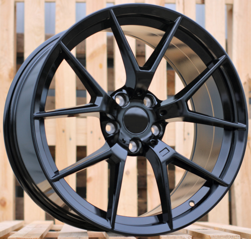 RACINGLINE R19x9.5 5X120 ET 40 72.6 HE761 (IN5342) Black (BL) For  (P2) (Rear+Front)