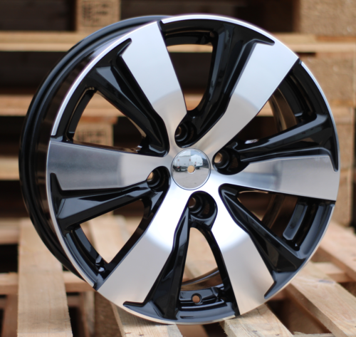 RACINGLINE R16x6.5 4X108 ET 18 65.1 B1081 Black Polished (MB) For PEUG (P+Z4+Z3)