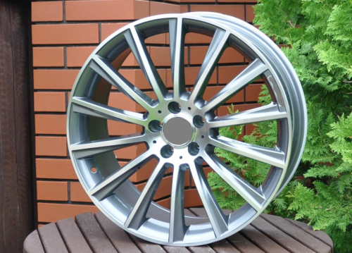 RACINGLINE R20x9.5 5X112 ET 35 66.6 B1048 (XFA25) Grey Polished (MG) For MER