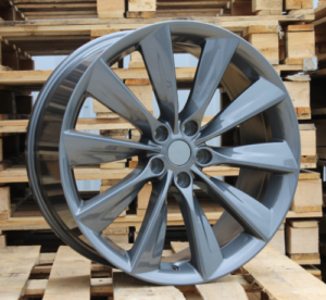 RACINGLINE R21x9 5X120 ET 40 64.1 B1385 Gun Metal (GM) For RACIN (Z1+P) (TESLA Front+Rear)