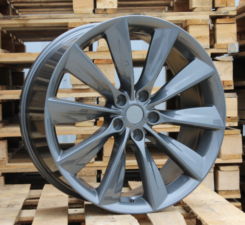 RACINGLINE R21x9 5X120 ET 40 64.1 B1385 Gun Metal (GM) For RACIN (Z1+P) (TESLA Front+Rear)