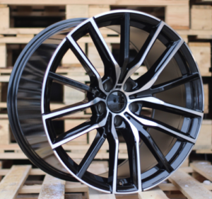 RACINGLINE R21x11.5 5X120 ET 37 74.1 H5032 Black Polished (MB) For  (P1) (Rear+Front)