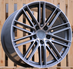 RACINGLINE R20x9.5 5X130 ET 55 71.6 B1274 Grey Polished (MG) For PORCH (K3+P+Z2) (Rear+Front)