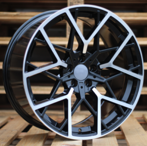 RACINGLINE R19x8.5 5X120 ET 35 72.6 B1383 Black Polished (MB) For