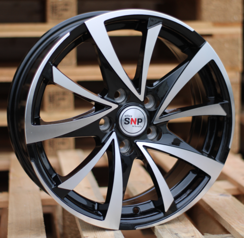 RACINGLINE R13x5.5 4X100 ET 35 67.1 BK575 Black Polished (MB) For RACIN (L5)