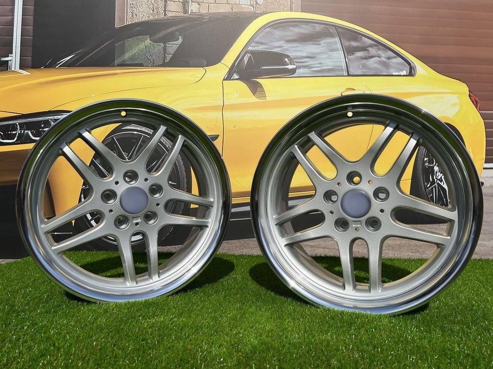 M Parallel styling 37 style 19X10 5X120 ET20 74.1 Silver with mirror lip