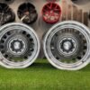 VW Classic Steel Design15X8J 4X100/5X100 ET25 73.1 Grey with Diamond Cut lip ( BMW E30, VW Golf/Jetta, AUDI 80/Coupe/A3, Mazda MX )