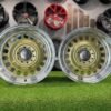 VW Classic Steel Design15X8J 4X100/5X100 ET25 73.1 Gold with Diamond Cut lip ( BMW E30, VW Golf/Jetta, AUDI 80/Coupe/A3, Mazda MX )