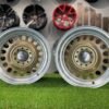 VW Classic Steel Design15X8J 4X100/5X100 ET25 73.1 Matt bronze with Diamond Cut lip ( BMW E30, VW Golf/Jetta, AUDI 80/Coupe/A3, Mazda MX )