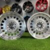 VW Classic Steel Design15X8J 4X100/5X100 ET25 73.1 Silver with Diamond Cut lip ( BMW E30, VW Golf/Jetta, AUDI 80/Coupe/A3, Mazda MX )