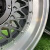 Porsche Mesh Mags BBS Design 15X8J 4X100/4X108 ET25 73.1 Grey gunmetal with polished lip ( BMW E30, VW Golf/Jetta, AUDI 80/90/200/Coupe )