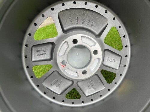 Ronal Teddy Bear style for VW Golf Jetta 15X7J 4X100 ET30 73.1 Grey with Diamond cut lip ( VW Golf/Jetta, BMW E30, JDM cars)