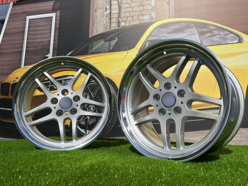 M Parallel styling 37 style 19X8.5 5X120 ET15 74.1 Silver with mirror lip 2