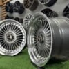 Work Emitz style 17X8J 4X100/5X100 ET20 73.1 Grey with polished lip