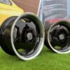 AMG Monoblock Aero Style II 17X9J 5X112 ET35 66.6 Black with Diamond cut lip
