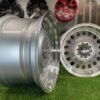VW Classic Steel Design15X8J 4X100/5X100 ET25 73.1 Silver with Diamond Cut lip ( BMW E30, VW Golf/Jetta, AUDI 80/Coupe/A3, Mazda MX )