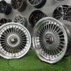 Work Emitz style 17X8J 4X100/5X100 ET20 73.1 Grey with polished lip