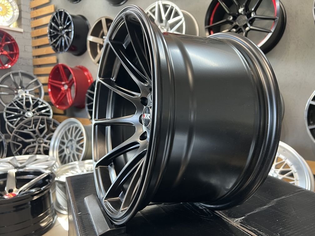 JDM Multi spoke 15X8.25J 4X114.3/4X100 ET0 73.1 Matt black 5
