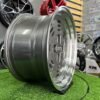 JDM AME A3C Style 15X8J 4X100 ET25 73.1 Grey with polished lip